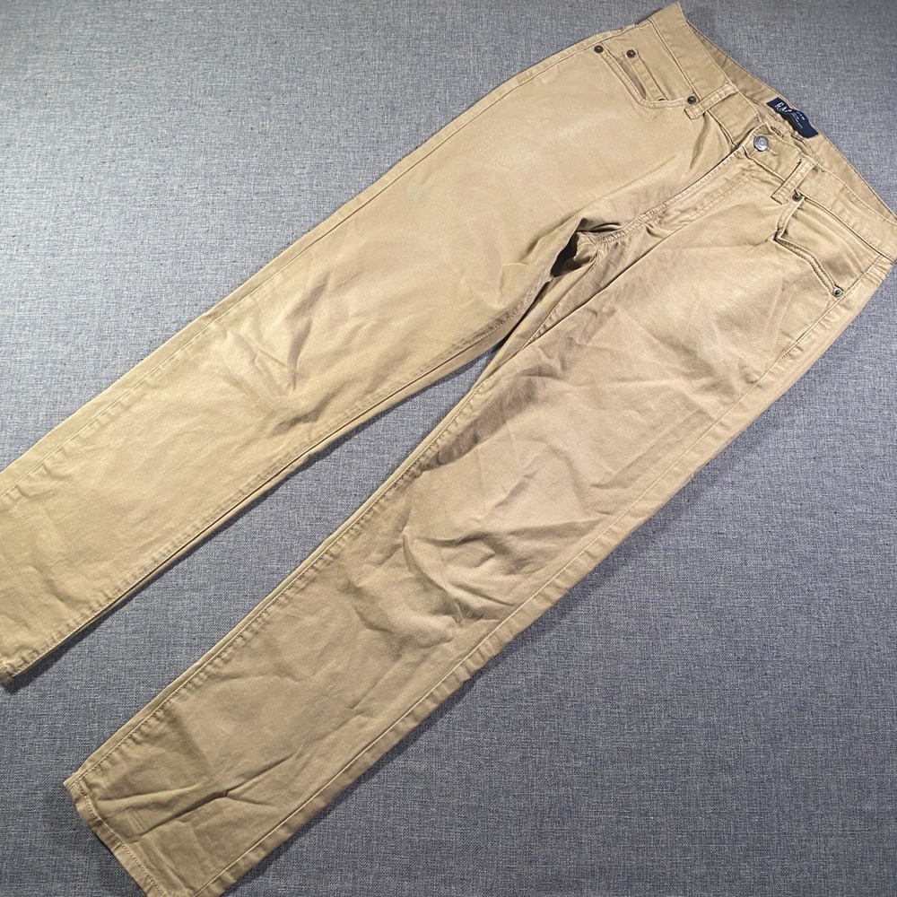 GAP‎ Slim Fit Khaki Chino Pants Mens 28x30 Casual Everyday Stretch